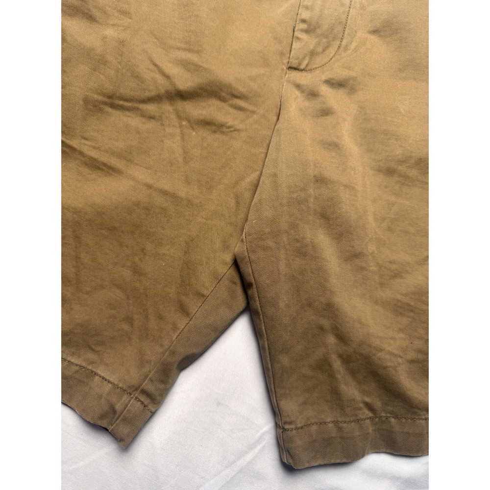 Banana Republic Men's Aiden Short Tan Chino Flat Front Shorts Size 32 - Picture 2 of 10